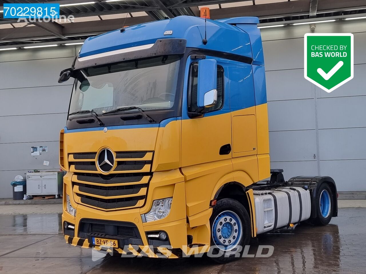 السيارات القاطرة Mercedes-Benz Actros 1942 4X2 NL-Truck BigSpace 2xTanks Retarder Euro 5