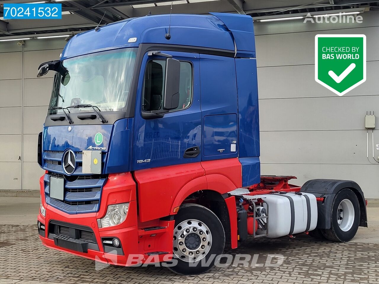 السيارات القاطرة Mercedes-Benz Actros 1943 4X2 Retarder ADR Xenon ACC Euro 6