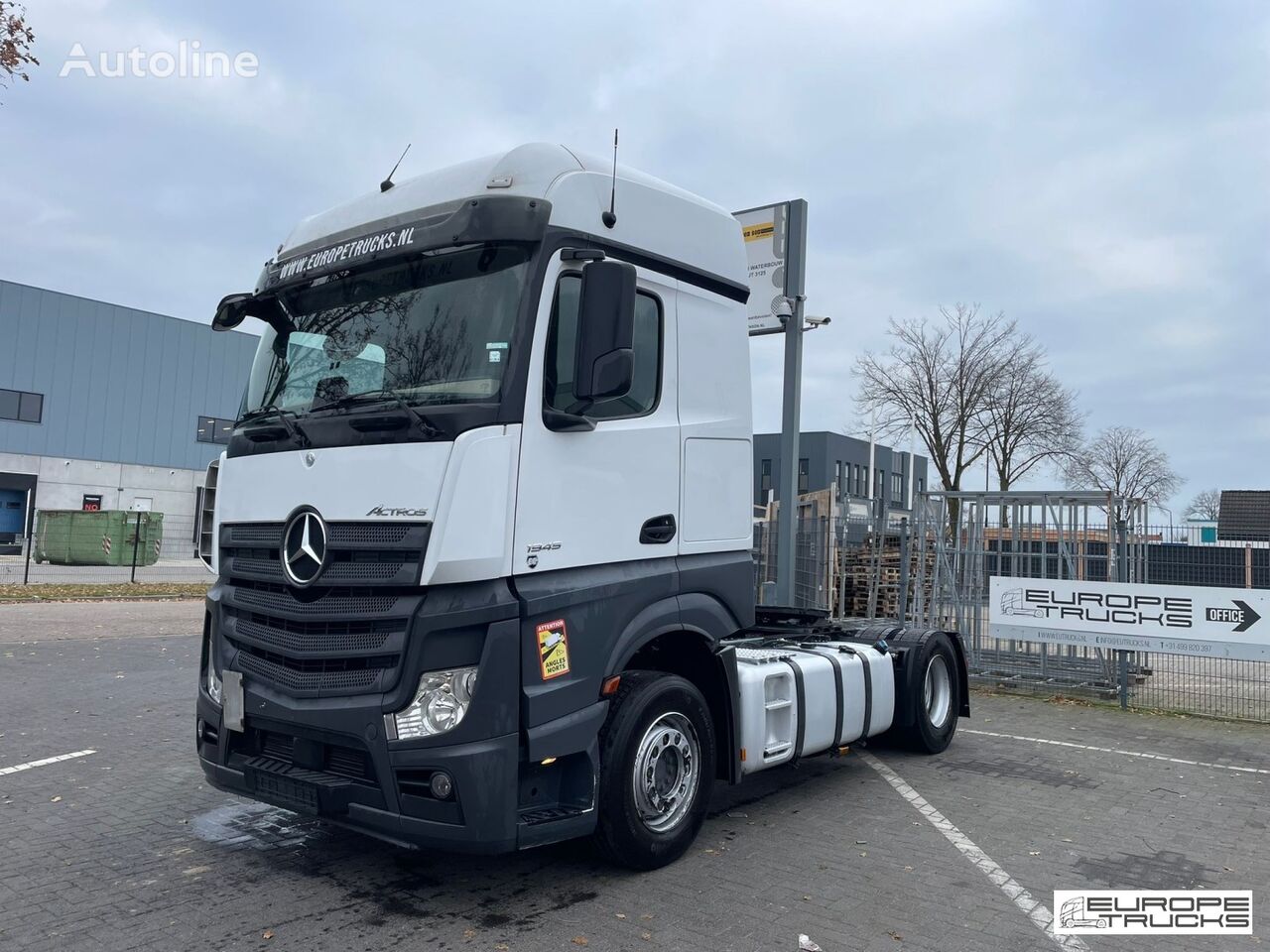 Mercedes-Benz Actros 1945 Stee/Air - 2 Tanks - Bigspace trækker