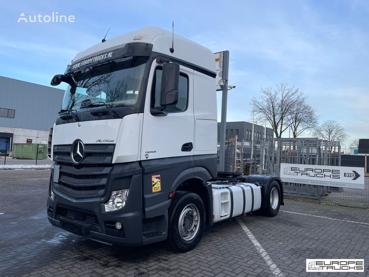 Mercedes-Benz Actros 1945 Steel/Air - Bigspace - 2 Tanks trækker