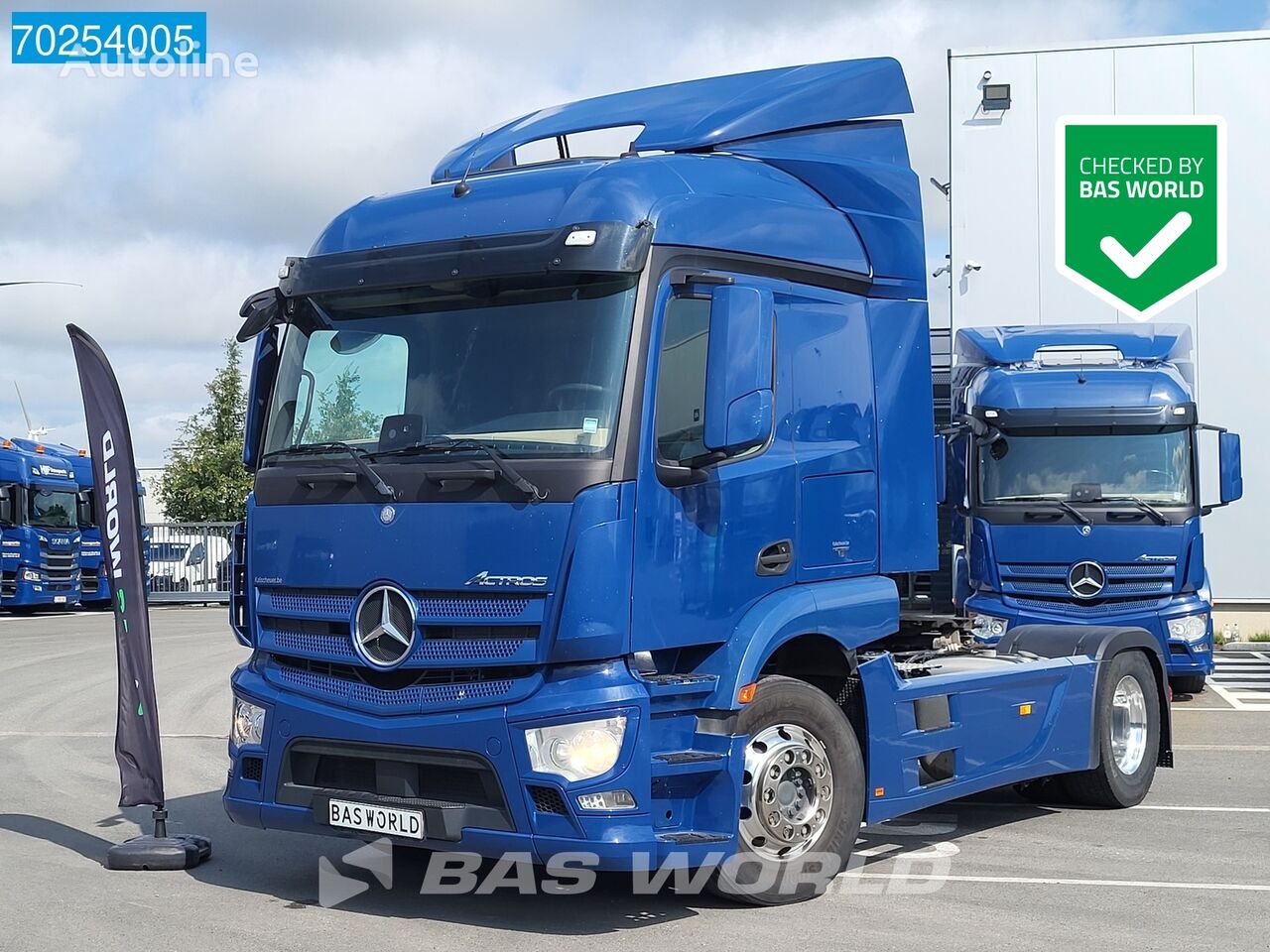 Mercedes-Benz Actros 1946 4X2 Retarder Alcoa’s ACC nyergesvontató