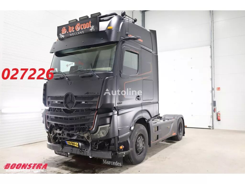 camião tractor Mercedes-Benz Actros 1951 Gigaspace MirrorCam Navi ACC Leder Euro 6