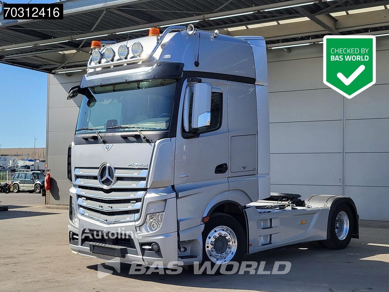 السيارات القاطرة Mercedes-Benz Actros 1963 4X2 Gigaspace Retarder Hydraulic Alcoa's Full-Air Xe - Autoline