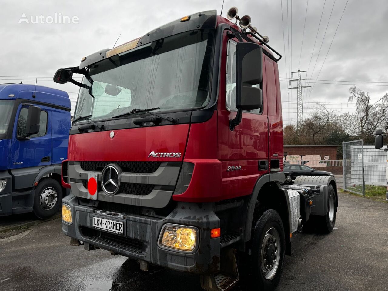 السيارات القاطرة Mercedes-Benz Actros 2044AS Allrad 4X4 EPS 3Pedale MP3 German