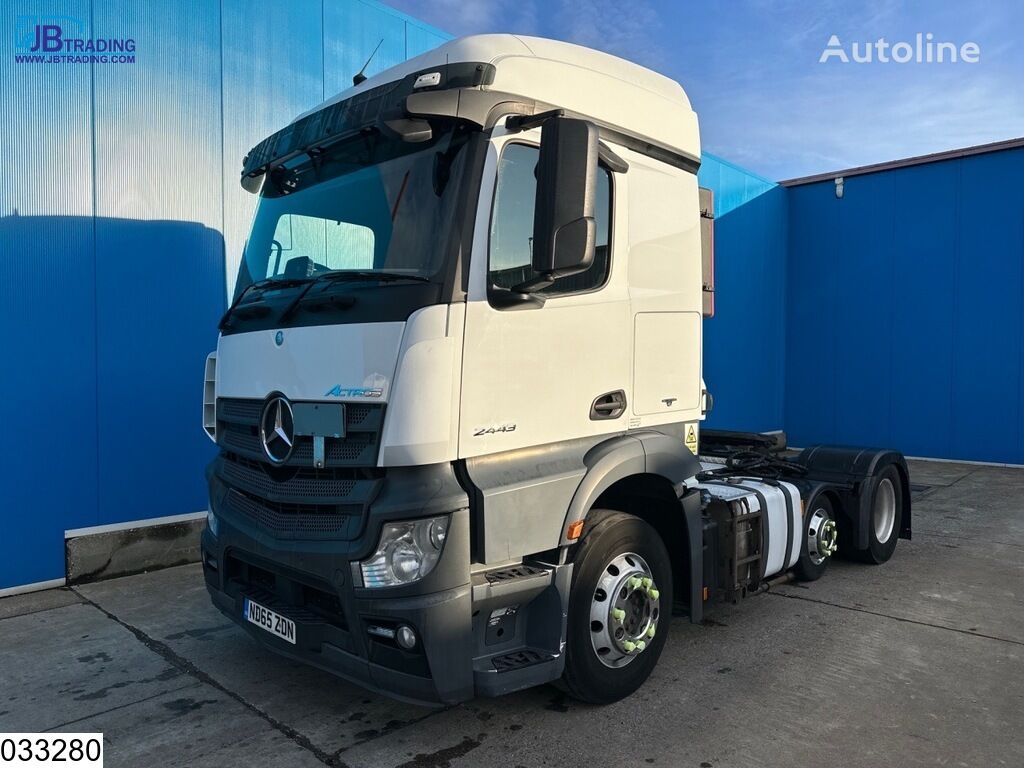 влекач Mercedes-Benz Actros 2443 6x2, EURO 6, RHD, ADR, Hydraulic