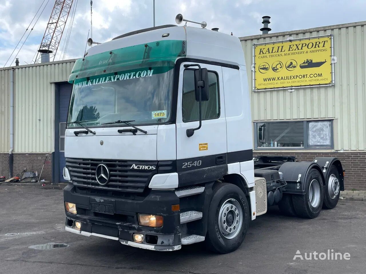 тягач Mercedes-Benz Actros 2540 Tractor 6x2 V6 EPS Big Axle Airconditioning Good Con