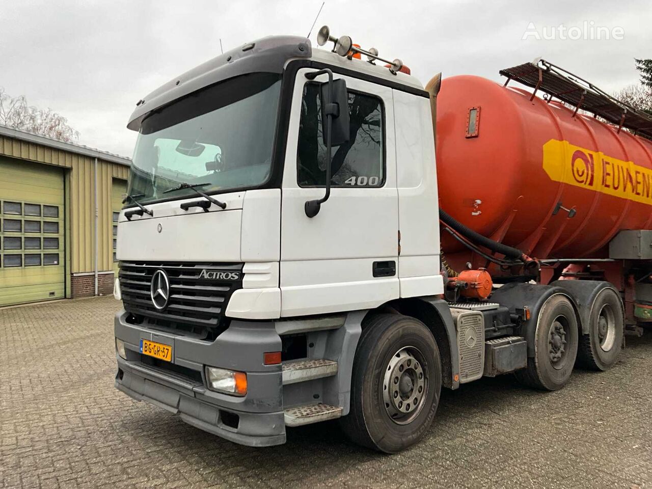 cap tractor Mercedes-Benz Actros 2540LS