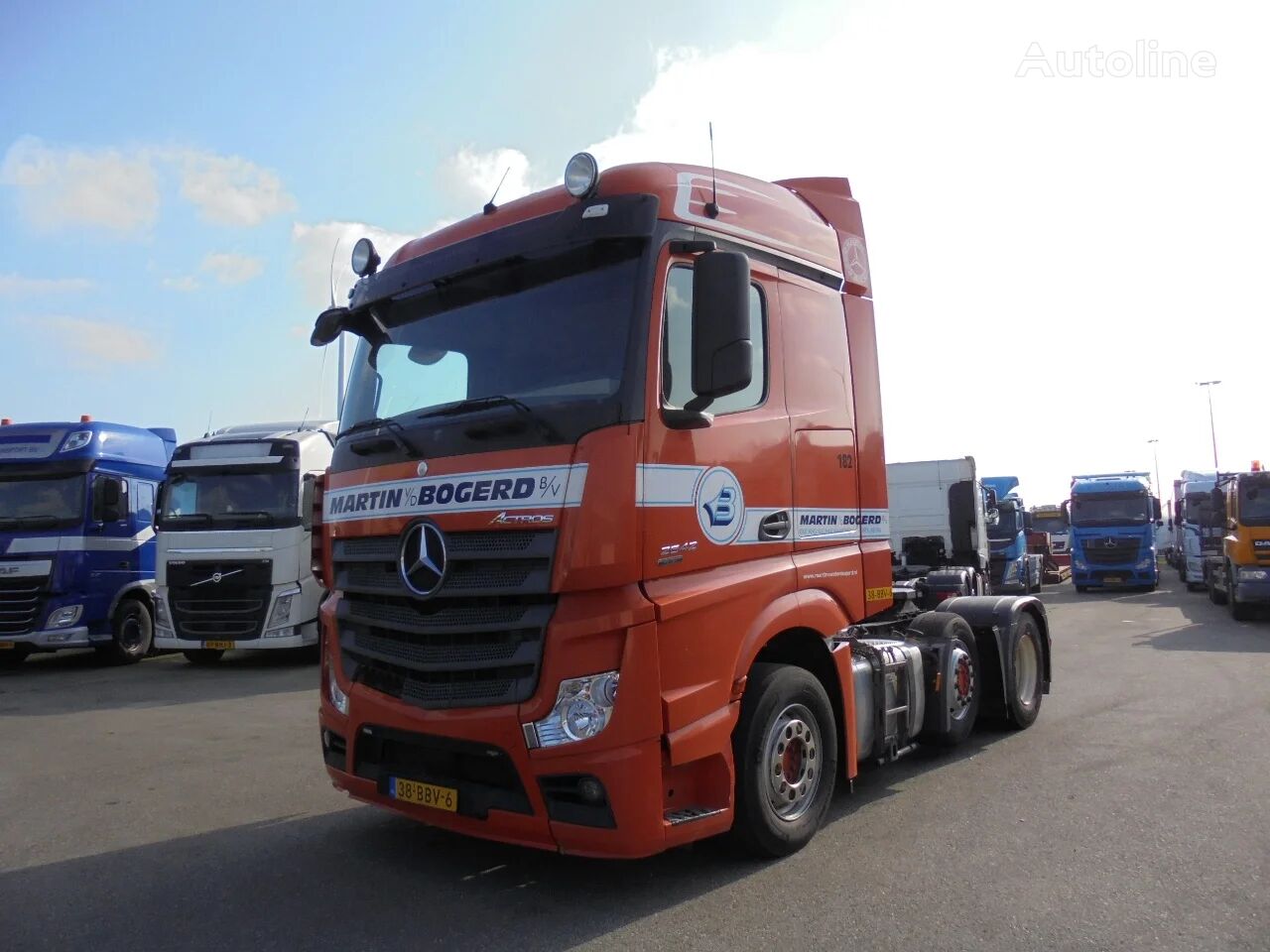 Mercedes-Benz Actros 2542 6X2 GEARBOX PROBLEM trækker