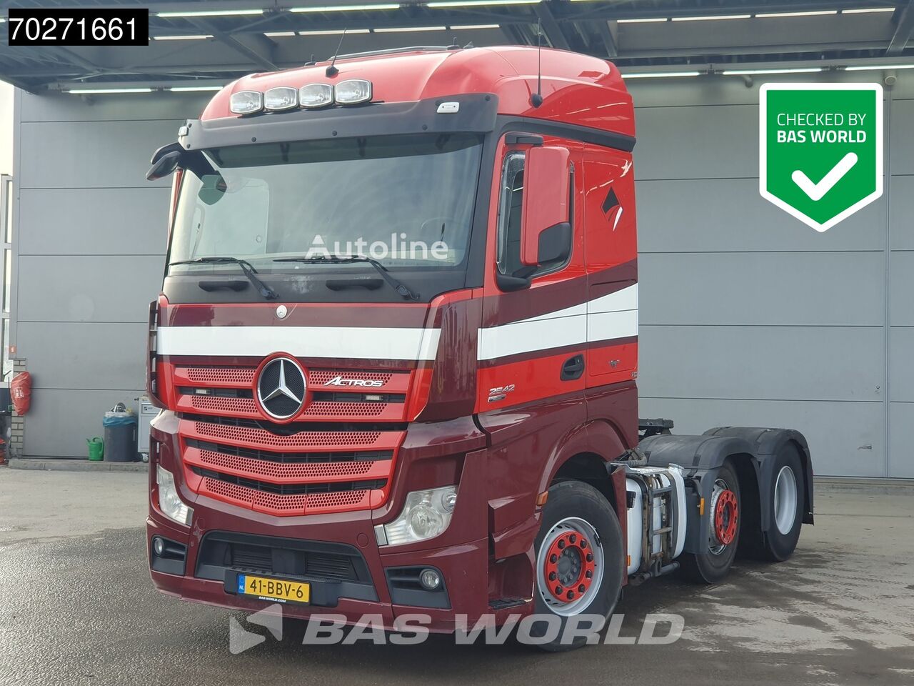 Mercedes-Benz Actros 2542 6X2 NL-Truck StreamSpace Liftachse Hydraulik truck tractor