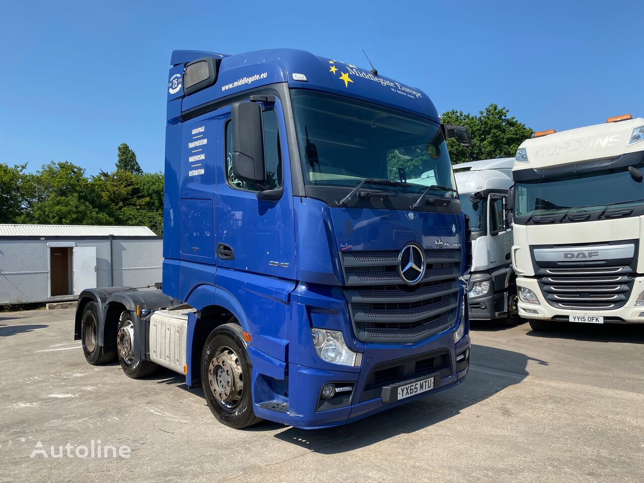 Mercedes-Benz Actros 2545 tractora