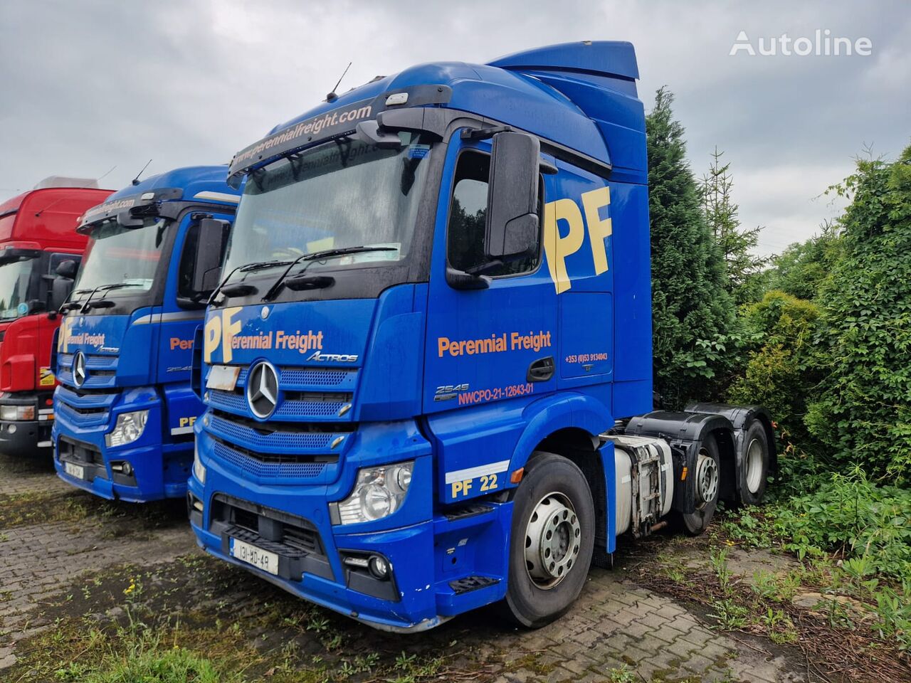 Mercedes-Benz Actros 2545 praviy rul! trekkvogn