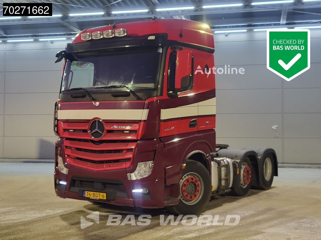 Mercedes-Benz Actros 2645 6X2 StreamSpace Liftachse Hydraulik Euro 6 truck tractor