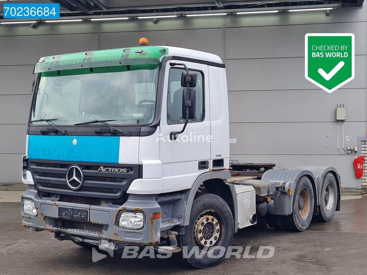 Mercedes-Benz Actros 2645 6X4 Big-Axle 3-Pedals Hydrauliek Euro 5 truck tractor