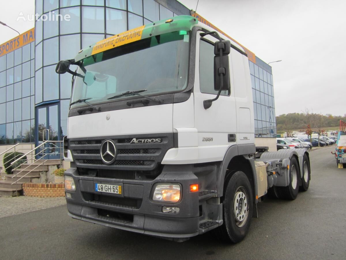 Mercedes-Benz Actros 2651 truck tractor