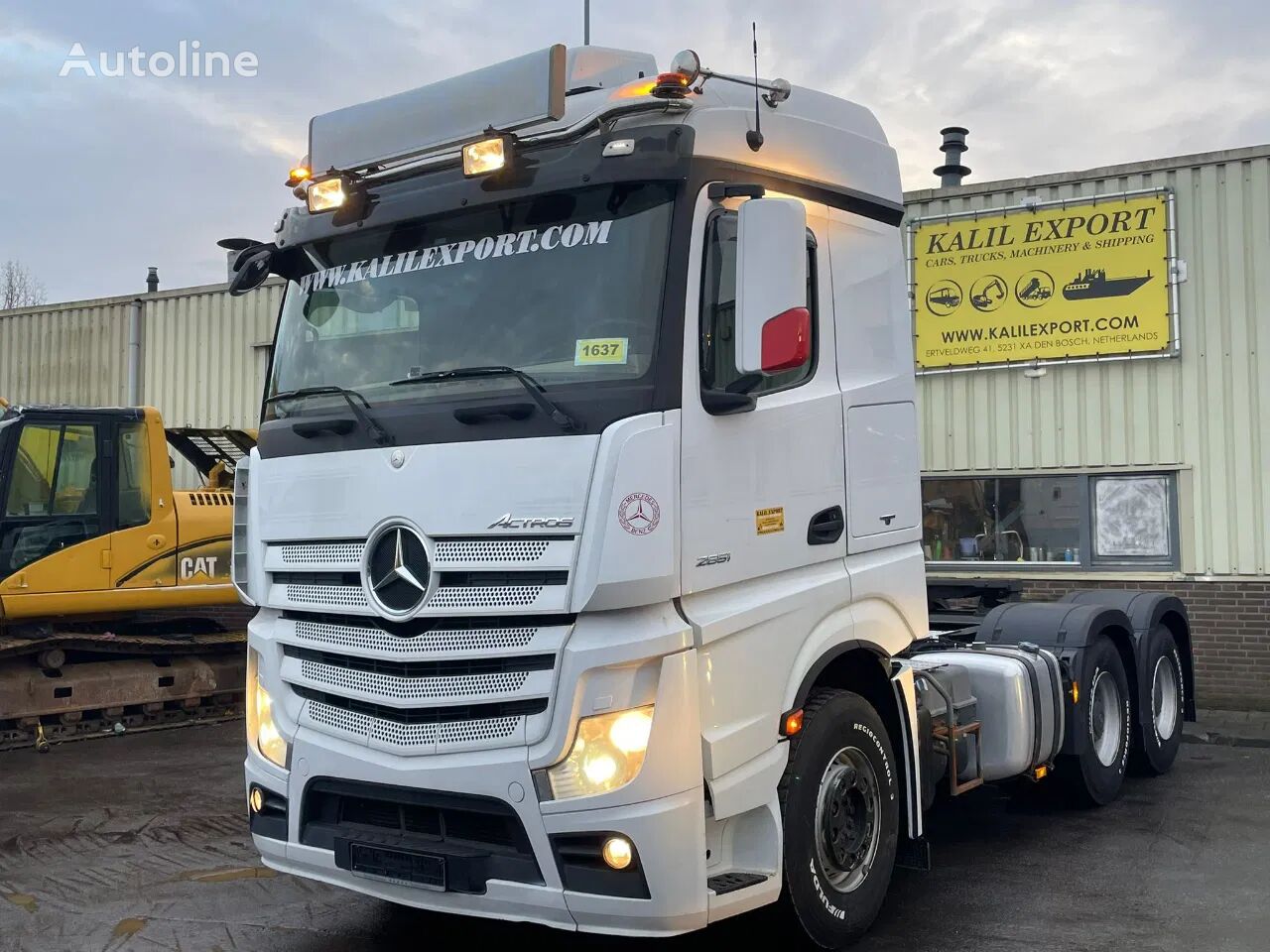 тягач Mercedes-Benz Actros 2651 Tractor 6x4 Retarder Big Axle's German Truck 2 units