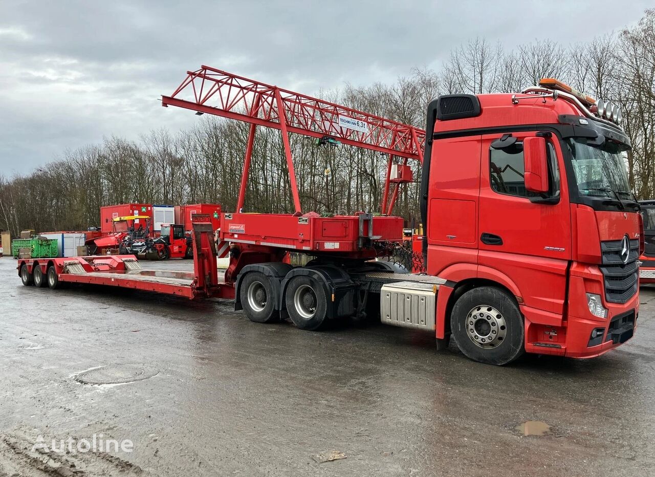 Mercedes-Benz Actros 2663 LS trekkvogn + semitrailer lav