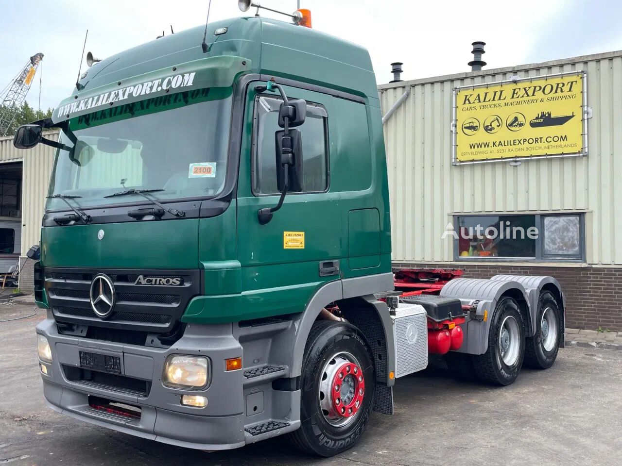 Mercedes-Benz Actros 3348 MP2 6x4 Full Steel Suspension Big Axle Manual Gearbo Sattelzugmaschine kaufen | Autoline AT Mercedes-Benz Actros 3348 MP2 6x4 Full Steel Suspension Big Axle Manual Gearbo Sattelzugmaschine - Autoline