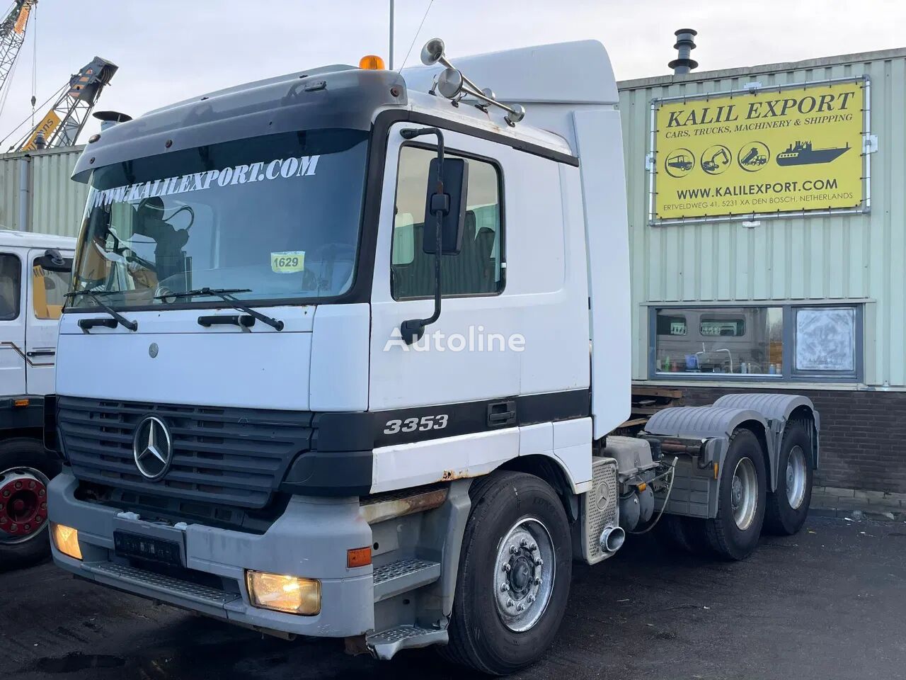 тягач Mercedes-Benz Actros 3353 V8 Tractor 6x4 EPS Big Axle Hydraulic Good Condition