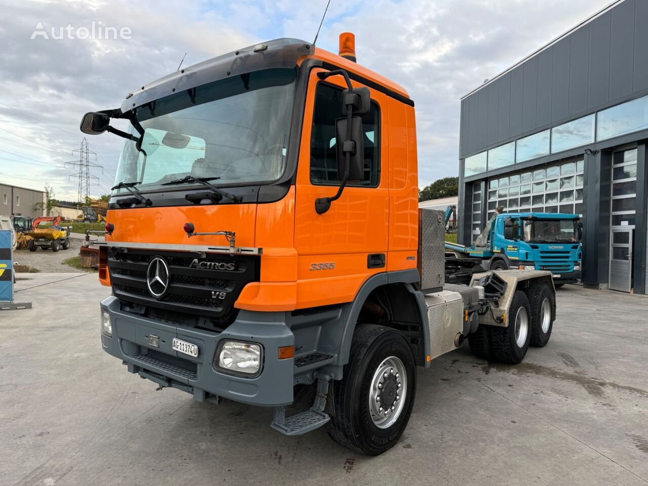 тягач Mercedes-Benz Actros 3355 V8 6x4 100.000KG