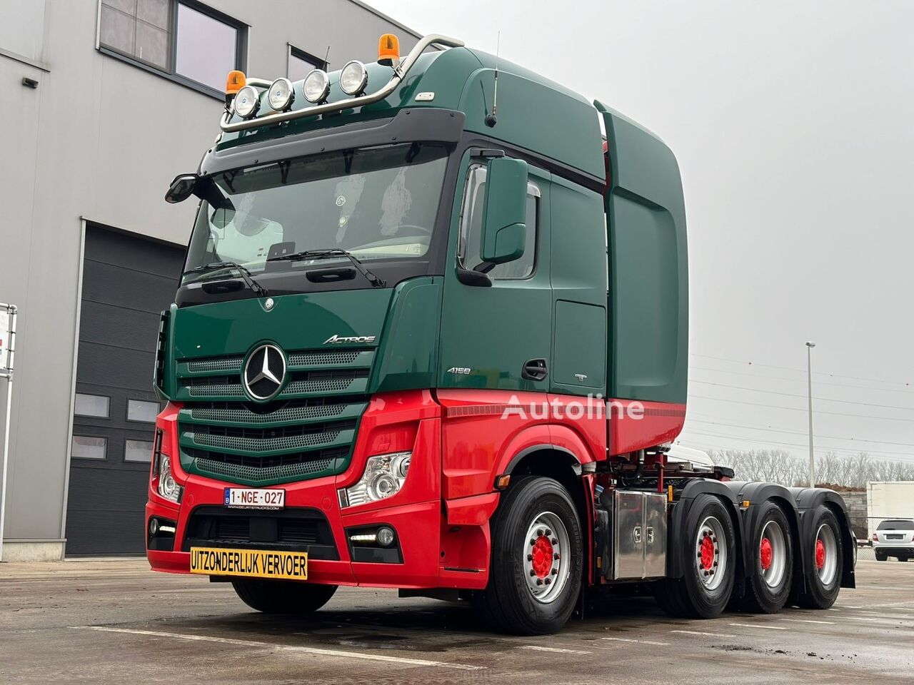 тягач Mercedes-Benz Actros 4158 (180TON / TRK / PUSH-PULL / PERFECT CONDITION)