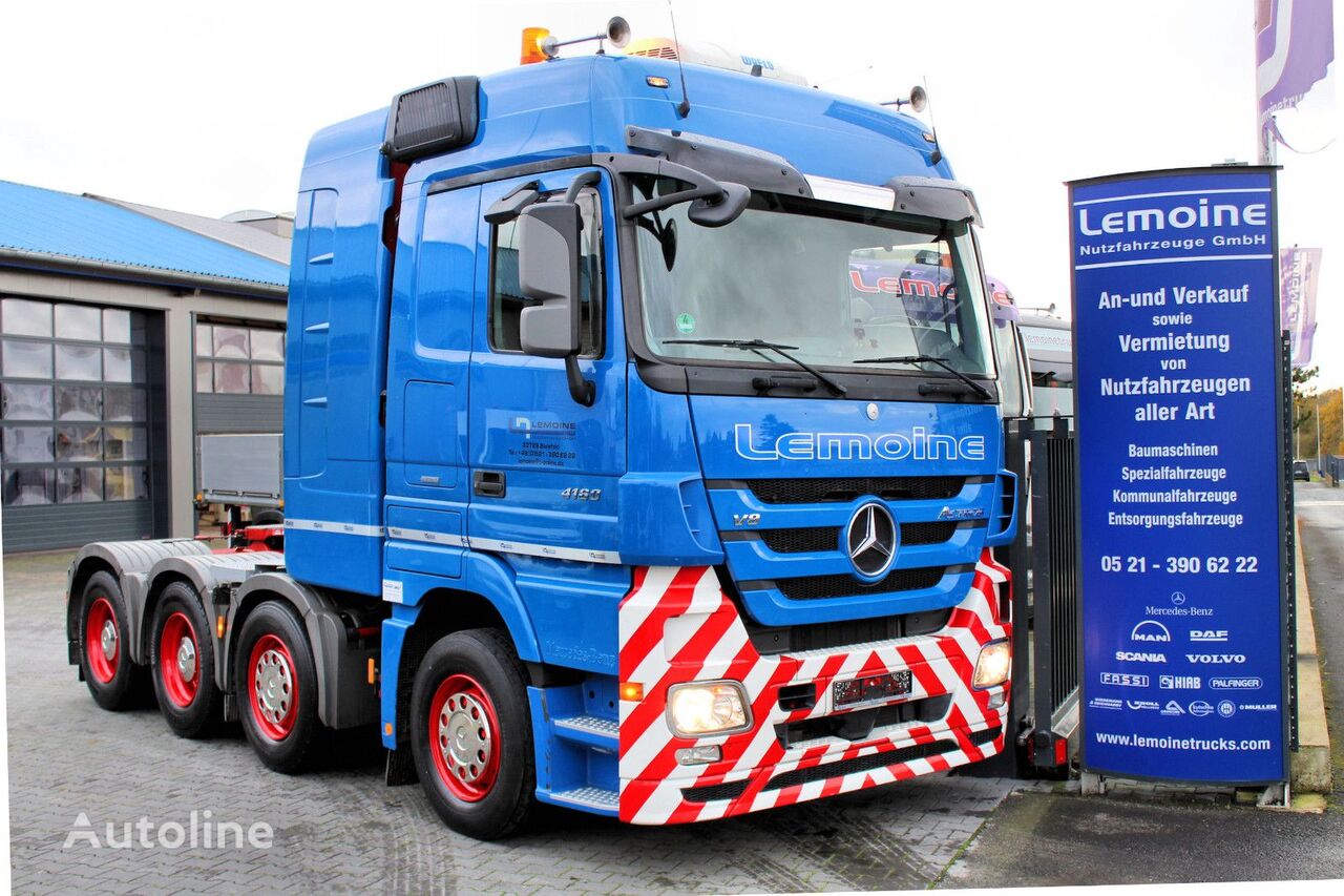 tracteur routier Mercedes-Benz Actros 4160 V8 SLT 8x4 TITAN 250 ton VIAB-Turbo