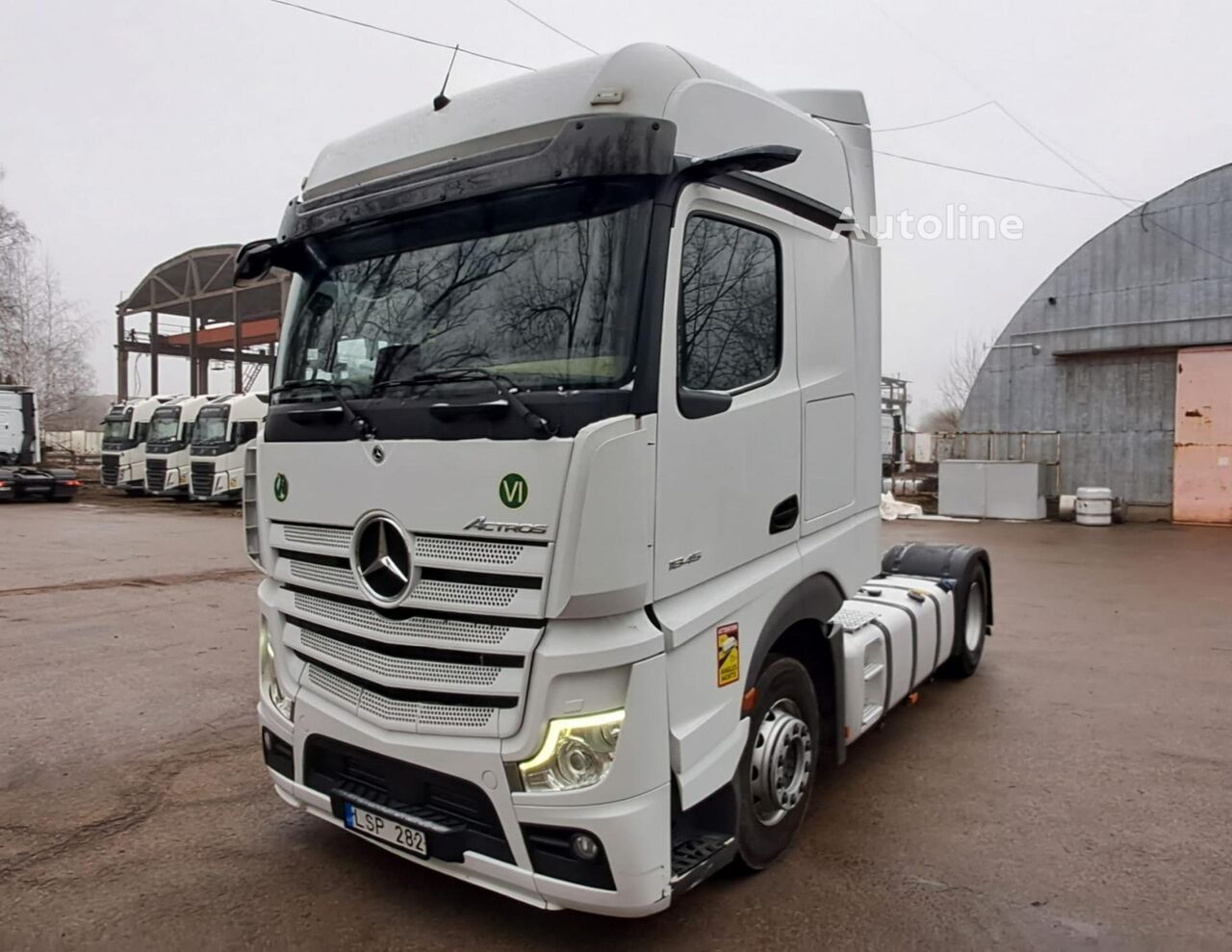 Mercedes-Benz Actros 5 1845 cabeza tractora siniestrada