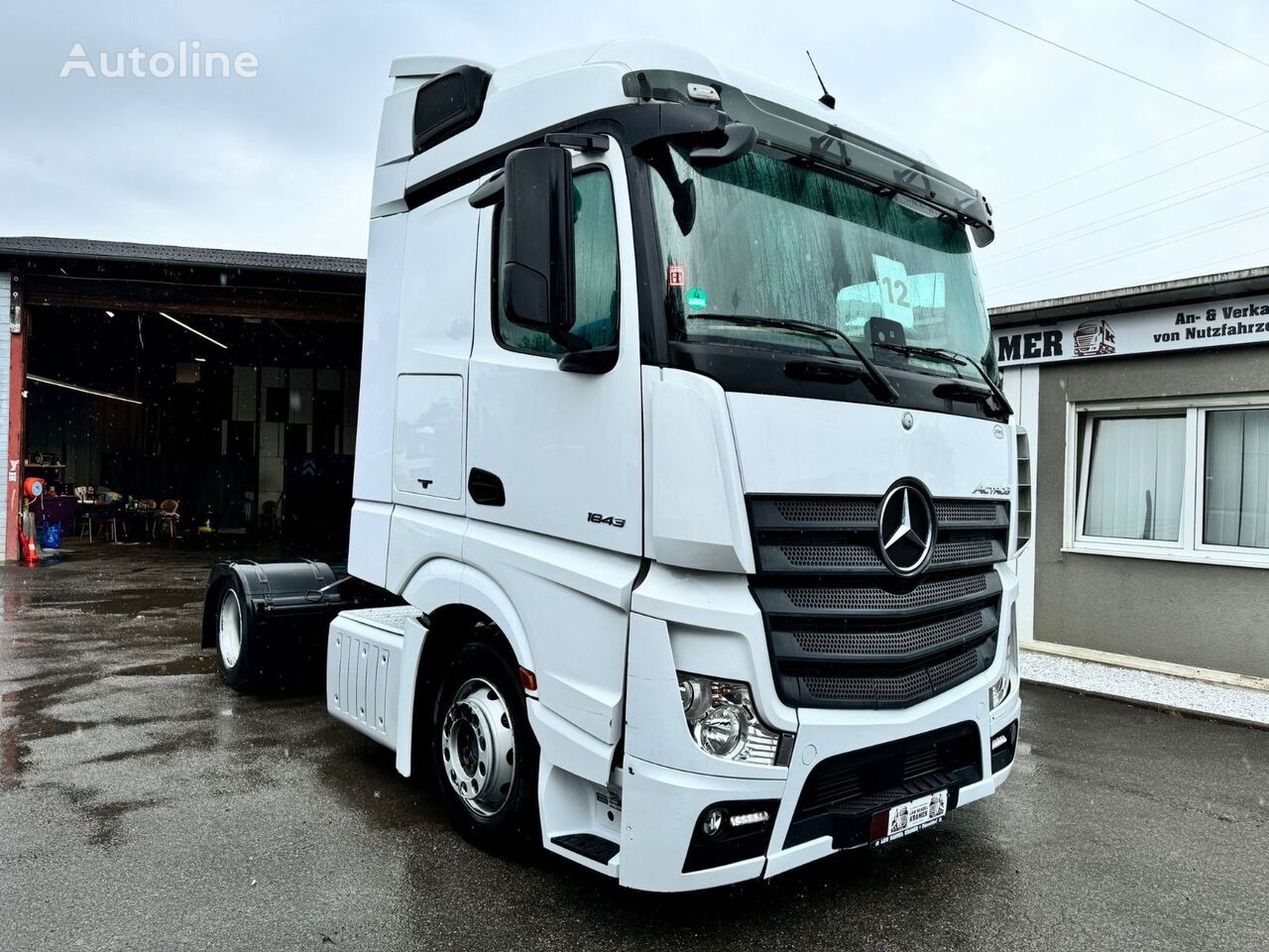 Mercedes-Benz Actros MP4 1843LL Lowliner Euro6 German (1842) Sattelzugmaschine