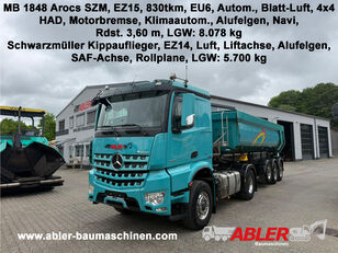 牵引车 Mercedes-Benz Arocs 1848 + 自卸半挂车