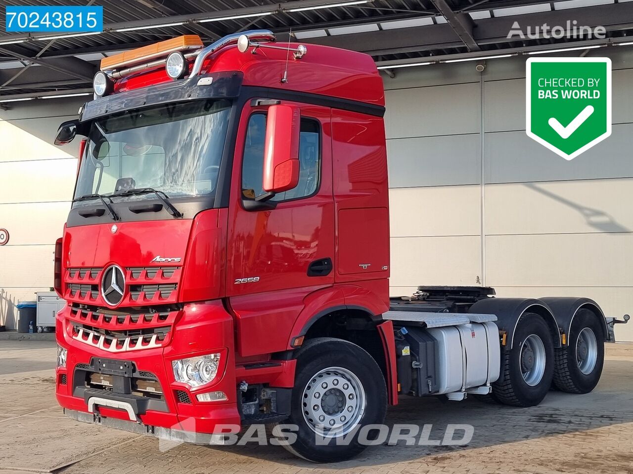 Mercedes-Benz Arocs 2658 6X4 Retarder Navi Xenon Hydraulik truck tractor