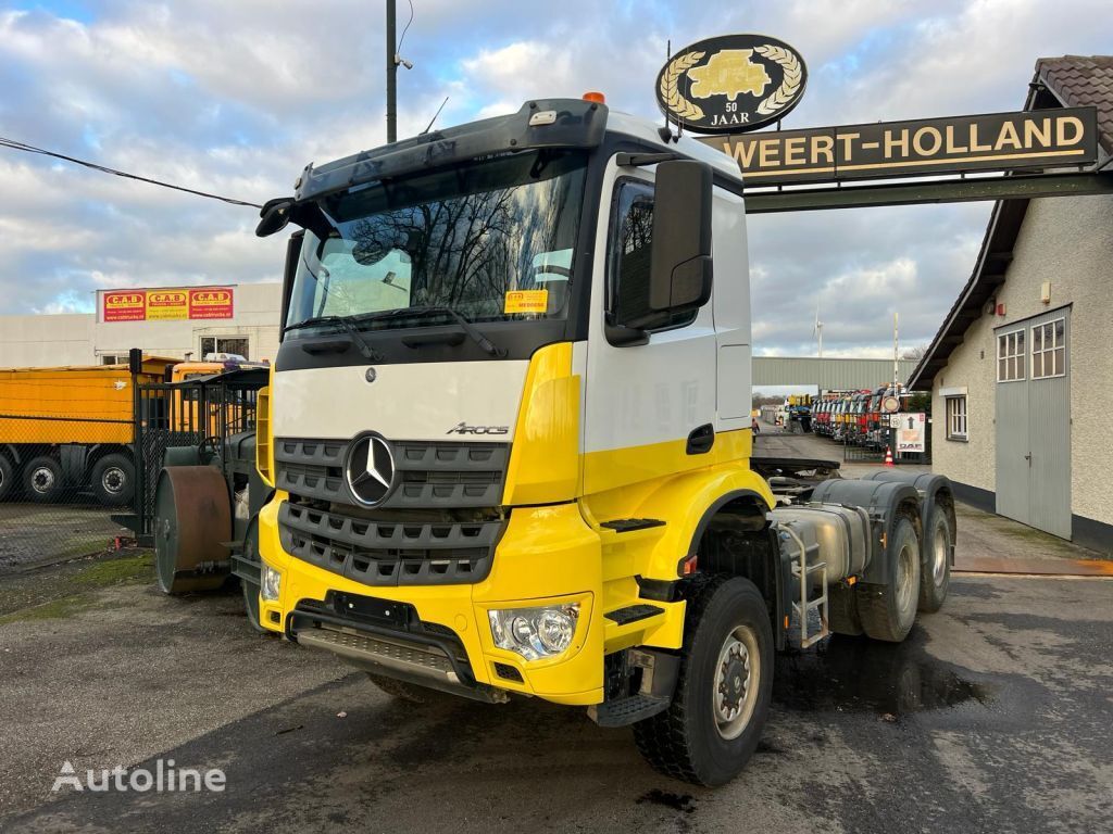 Mercedes-Benz Arocs 3345 6x6 STEEL SPRINGS EURO 6 nyergesvontató