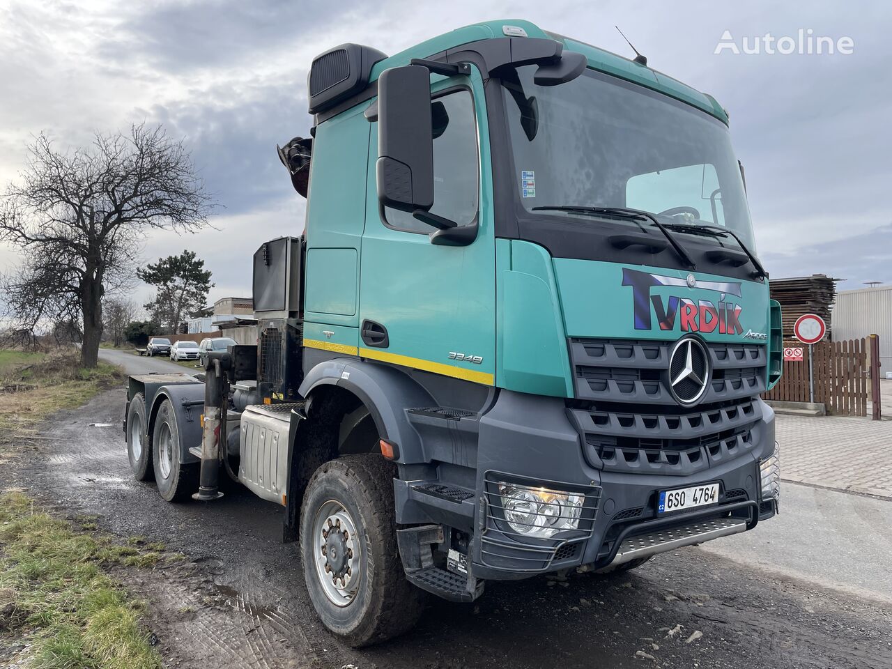 tahač Mercedes-Benz Arocs 3348 , Holz ,Wood  Top,Top !!!!