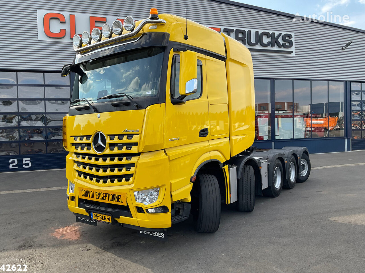 Mercedes-Benz Arocs 5063 SLT 10x4 Zwaartransport 180 TON cabeza tractora