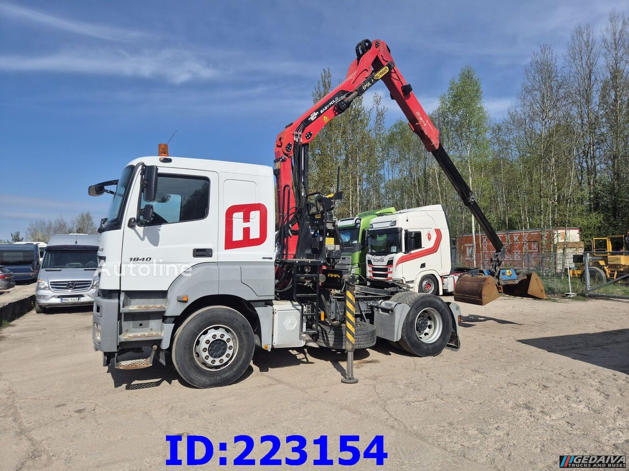 السيارات القاطرة Mercedes-Benz Axor 1840 - Autoline