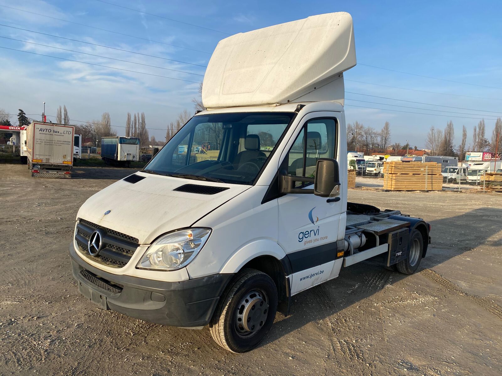 камион влекач Mercedes-Benz Sprinter 515 - BE Mini Trekker - SZM - 3.5t