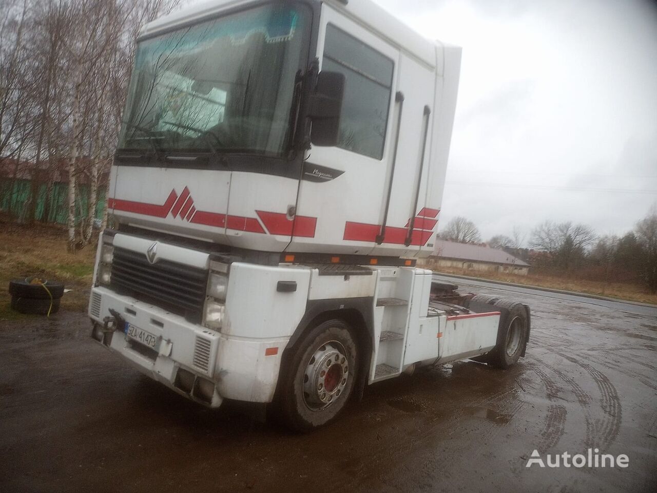 Renault 430MACK MANUAL POMP TOP! トラクタートラック