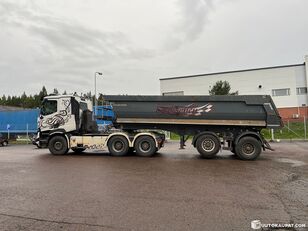 Renault C520 truck tractor + tipper semi-trailer