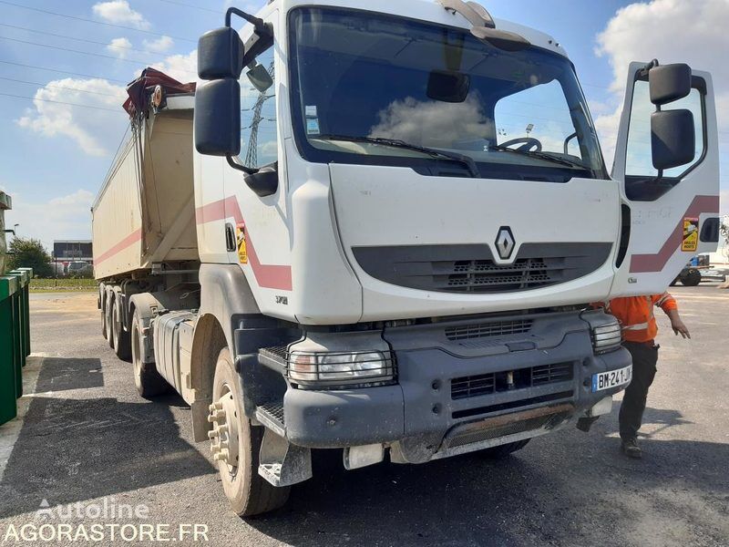 cap tractor Renault KERAX + semiremorcă basculantă