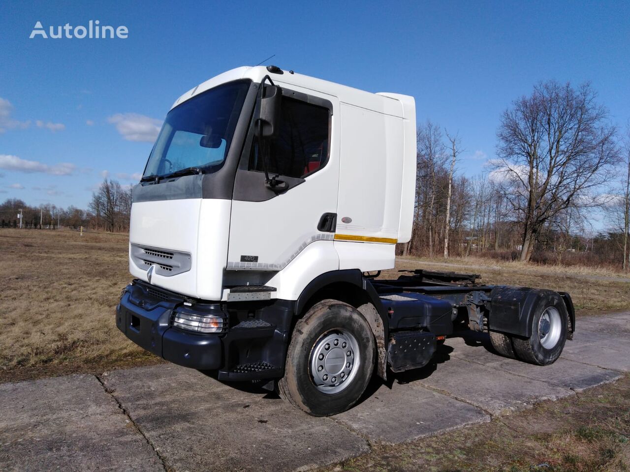 camião tractor Renault Kerax 420