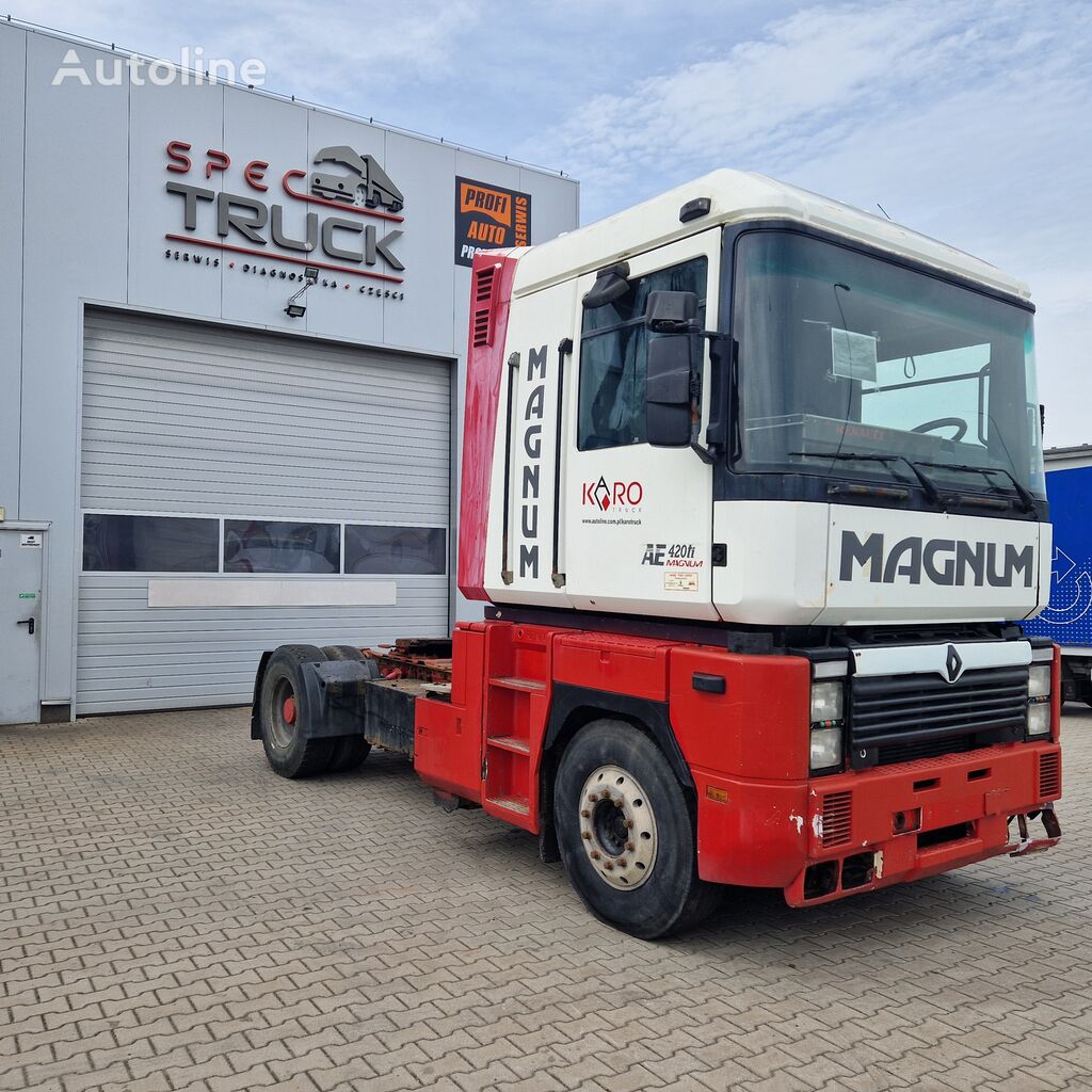 tracteur routier Renault MAGNUM 420 MANUAL POMP