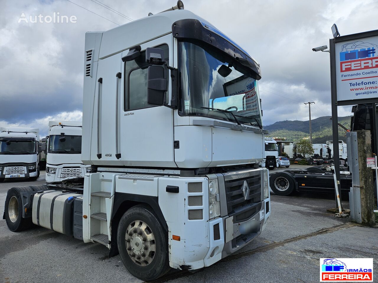 тягач Renault Magnum 480 dxi retarder 2012