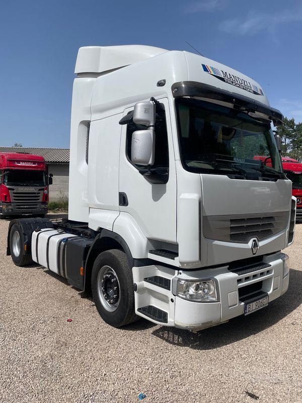 Renault Premium 430 DXI AUTOMAT SPOJLERY KLIMA WEBASTO 2xALUTANK LODÓWKA trekker