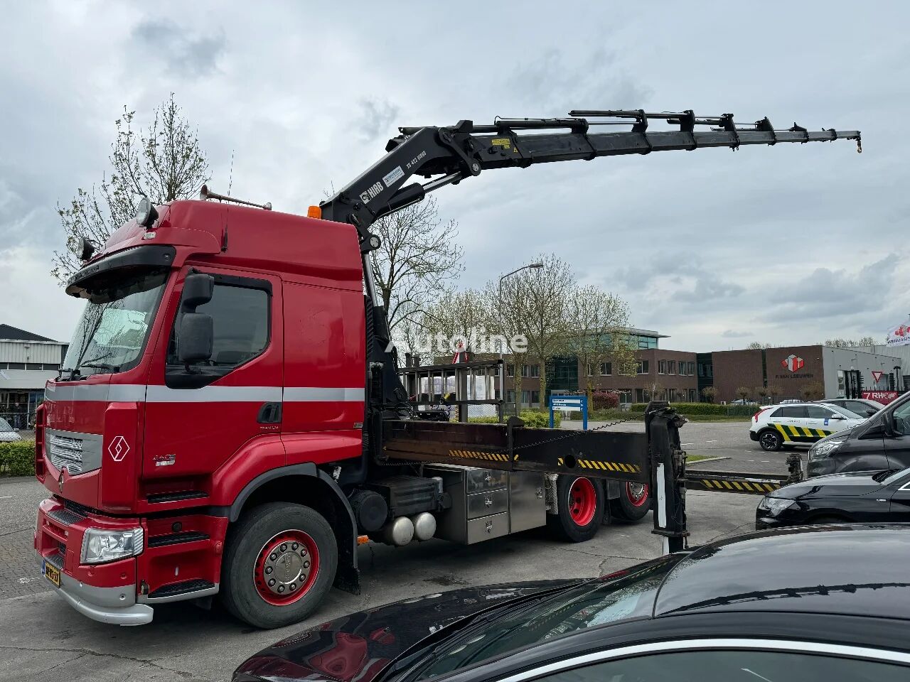 Renault Premium 460 6X2 + HIAB 422 E-8 + REMOTE CONTROL tractora