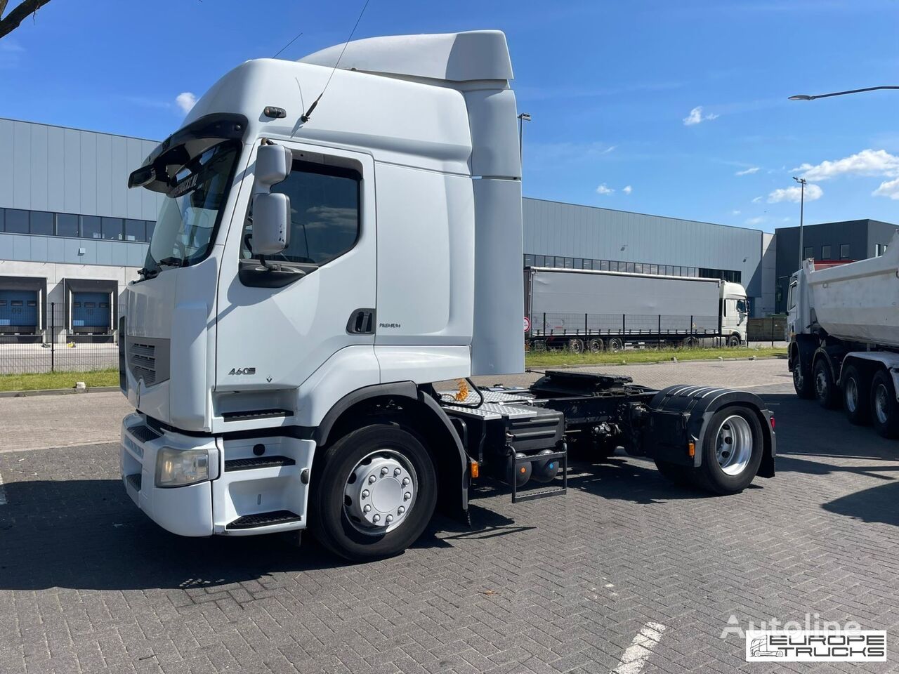 đầu kéo Renault Premium 460 Steel/Air - Automatic- Belgian Truck - Spoilers