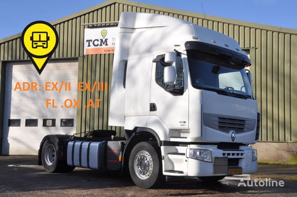 vlačilec Renault Premium RENAULT PREMIUM 430 DXI-EEV. ADR .648646 KM.NL-TRUCK