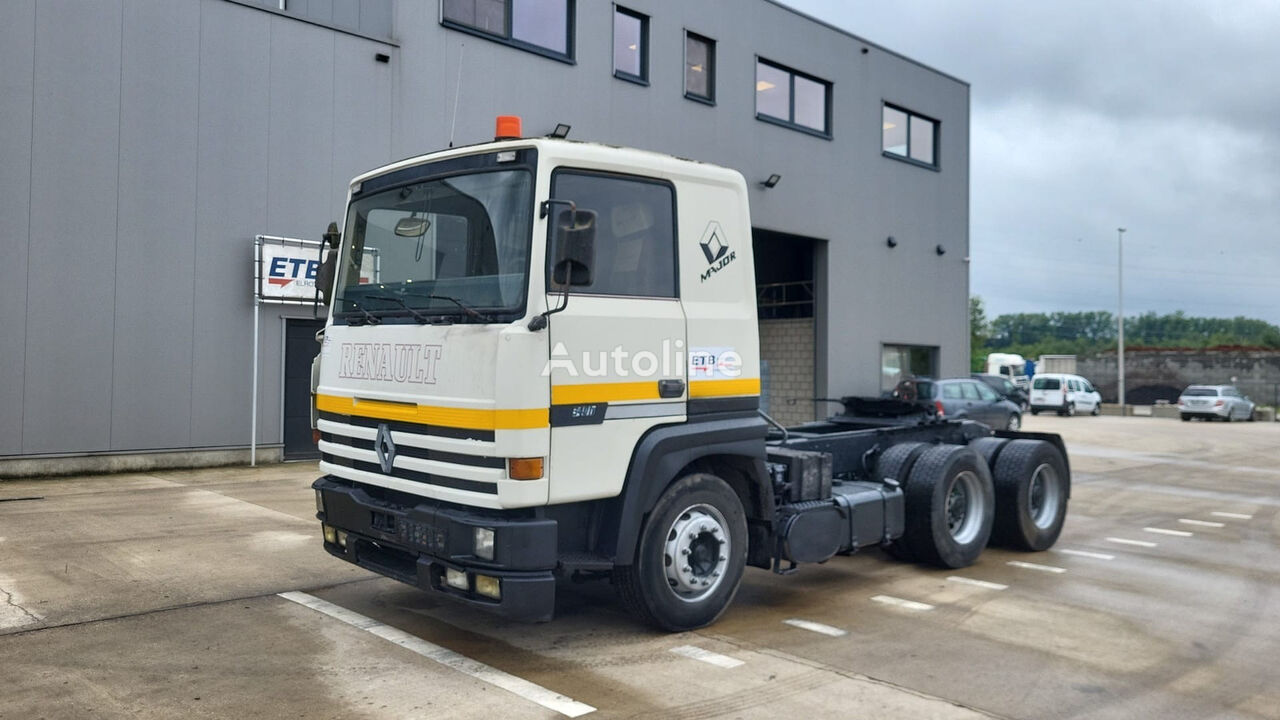 camião tractor Renault R 340 Major (6 CULASSE / POMPE MANUELLE / PARFAIT ETAT / 6X4)