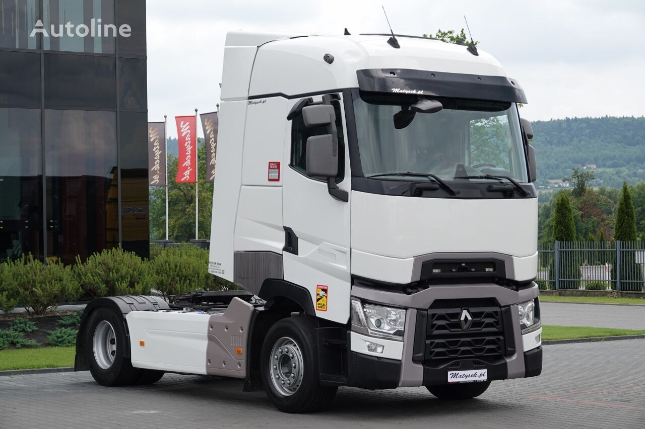 السيارات القاطرة Renault  T 480 / 13L / RETARDER / HIGH CAB / SKÓRY / SPROWADZONA