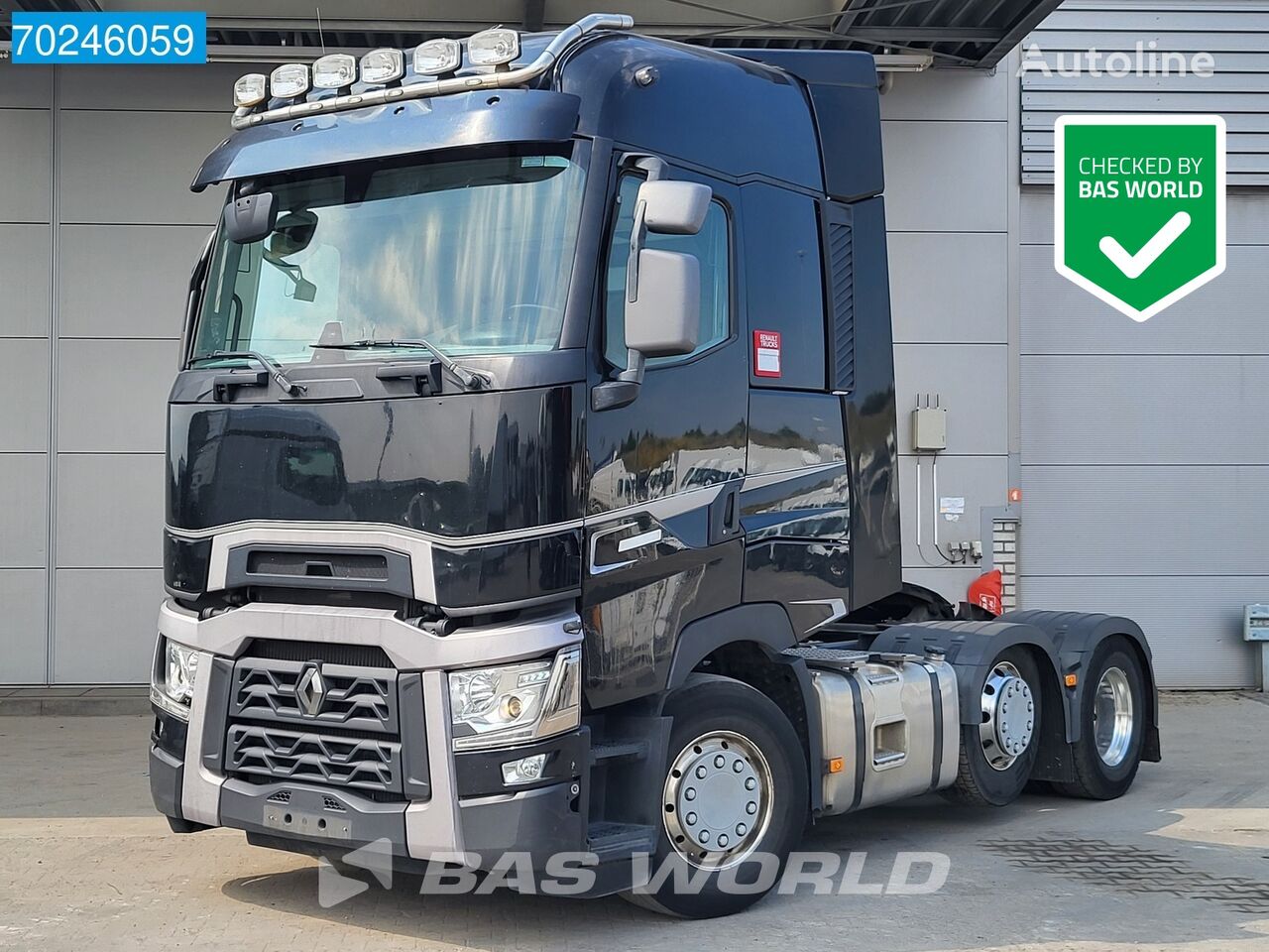 đầu kéo Renault T 480 6X2 High SleeperCab Liftachse Alcoa's 2x Tanks