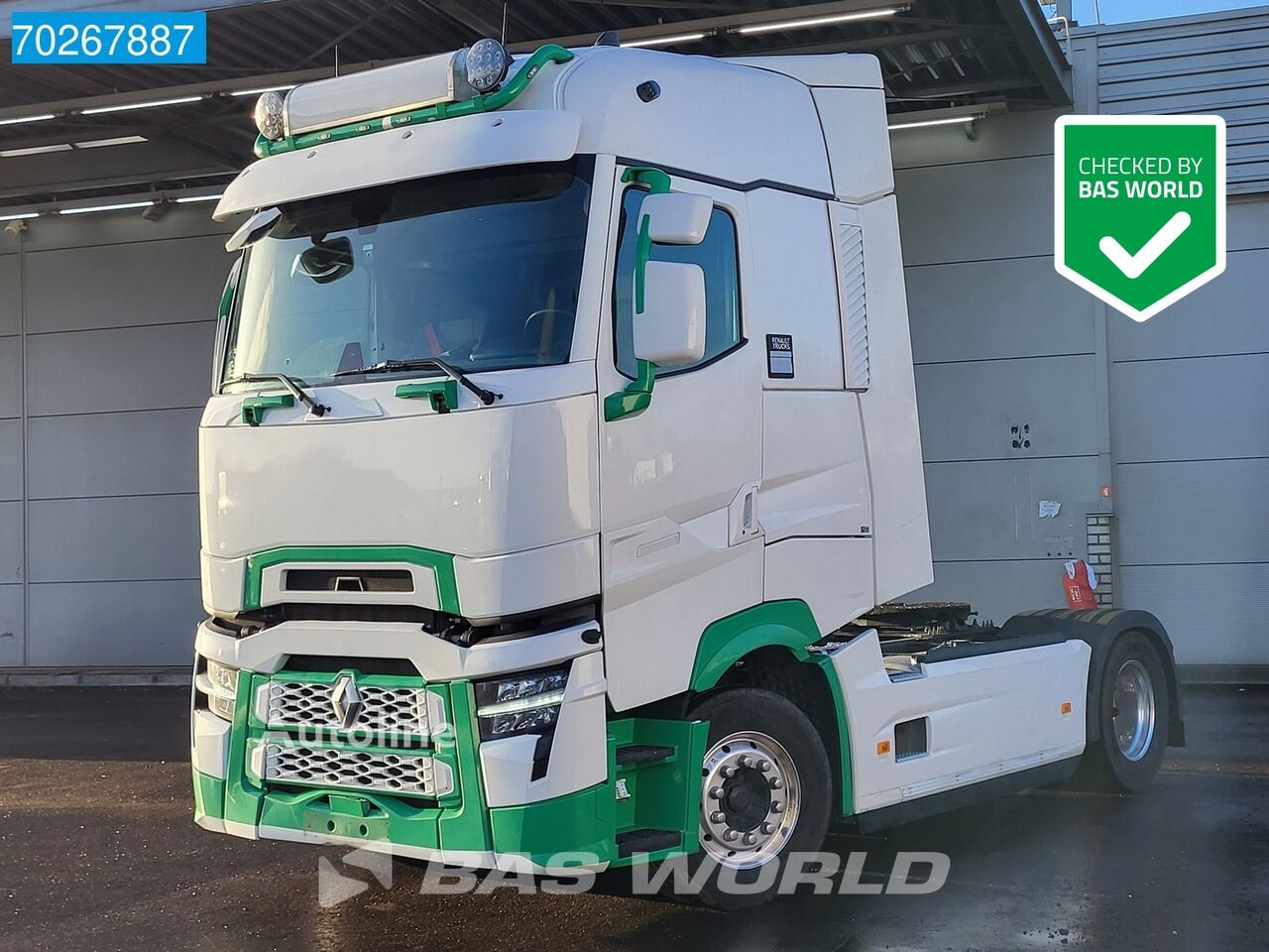 tracteur routier Renault T 520 4X2 HighSleeperCab 2x Tanks Alcoa's ACC Navi LED