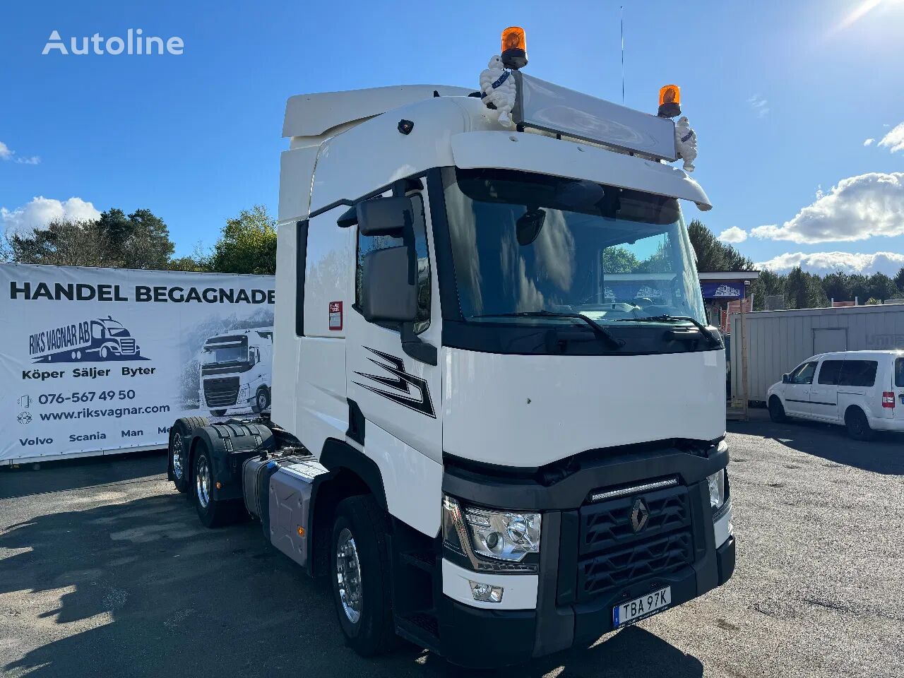 트랙터 트럭 Renault T480 6x2, Euro 6, Retarder, Hydraulics, FR: 2021