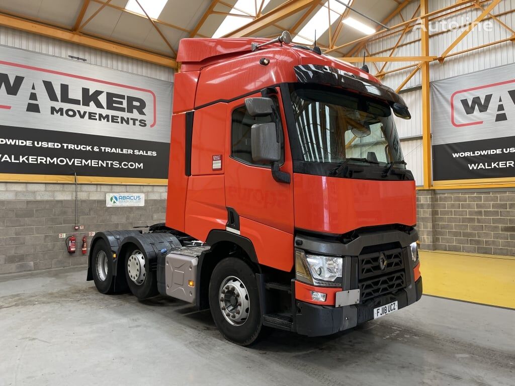 تریلی Renault T480 COMFORT *EURO 6* 6X2 TRACTOR UNIT – 2018 – FJ18 UCZ